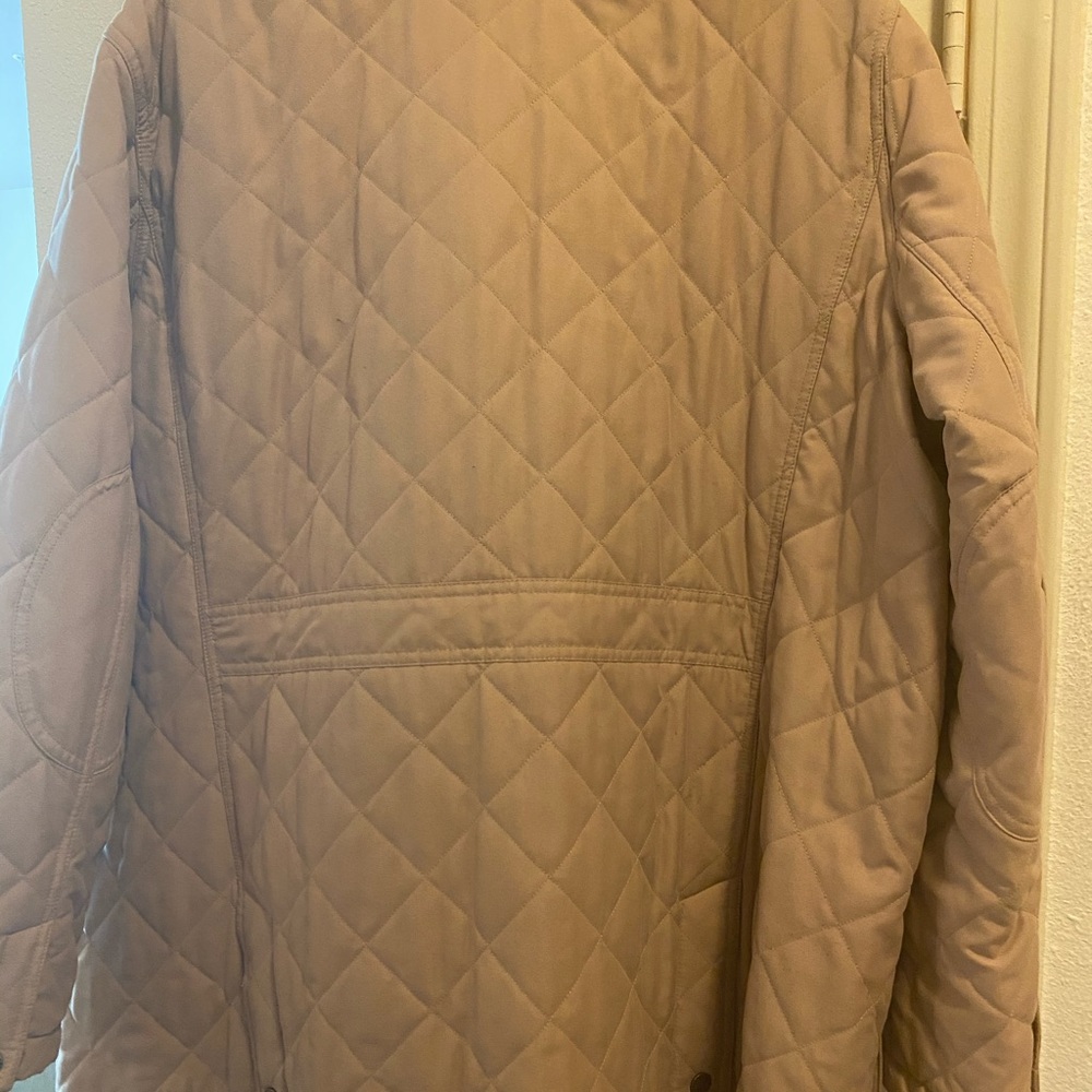 Ralph Lauren woman’s quilted corduroy barn jacket